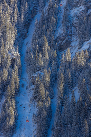 Pralognan-la-Vanoise, téléphérique du Mont Bochor