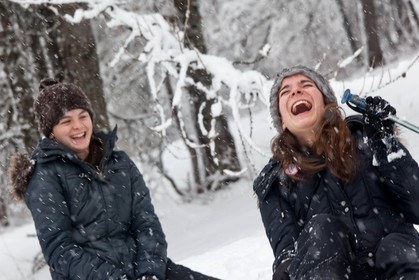 Randonnée, balade en raquettes à neige