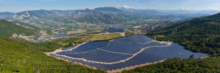 La plus grande centrale solaire photovoltaïque de France