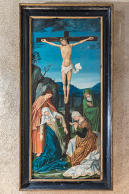 Crucifixion, école Flamande du 15ème Siècle