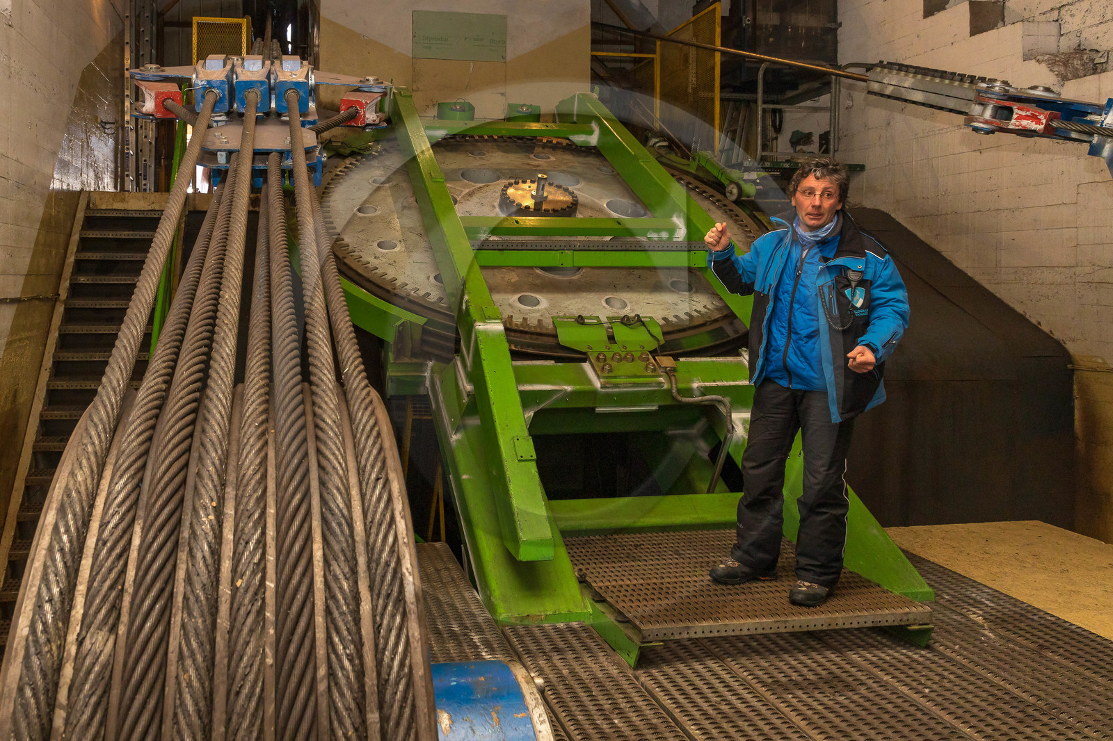 Jérôme Vernes,  directeur des remontées mécaniques Sogespral