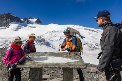 Découverte des glaciers avec Christophe Dureau, guide de haute montagne