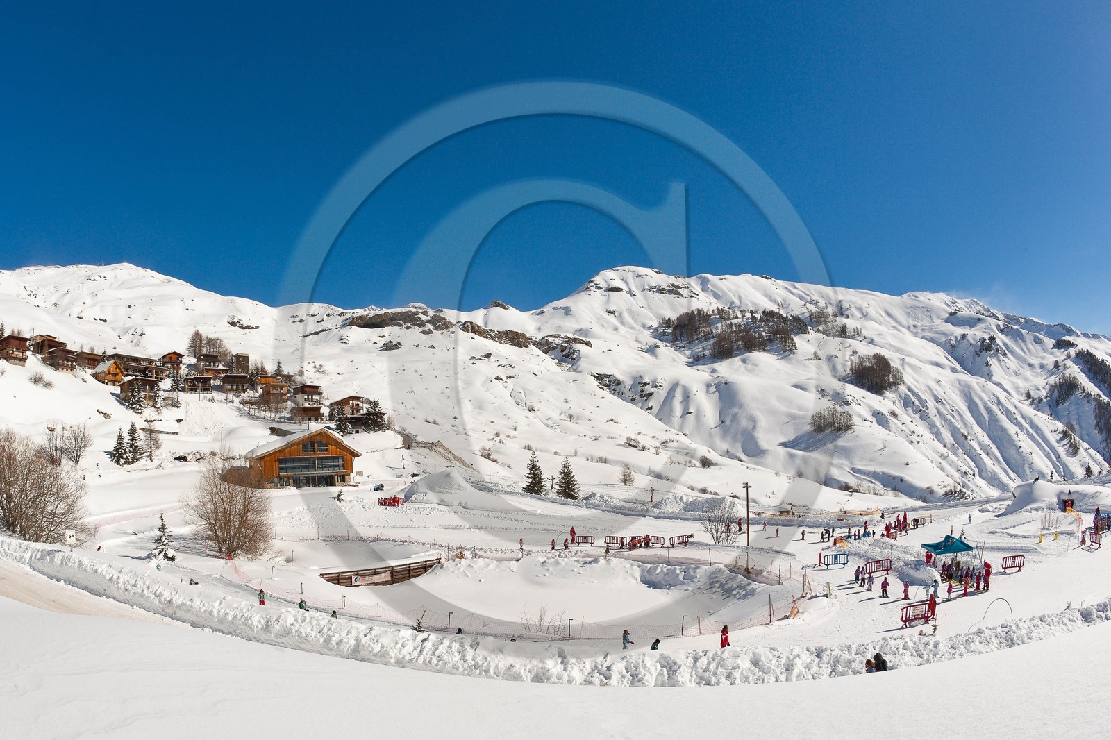 Station de ski d'Orcières 1850, Petite Ourse, Jardin des neiges