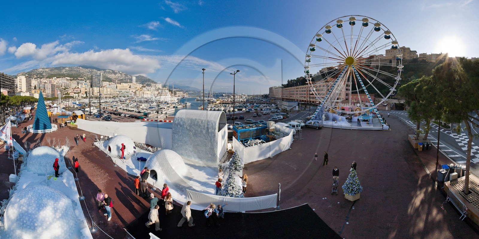 Monaco, exposition de Bertrand Bodin Délices de gel