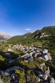 Vallée de la Clarée, village de Névache