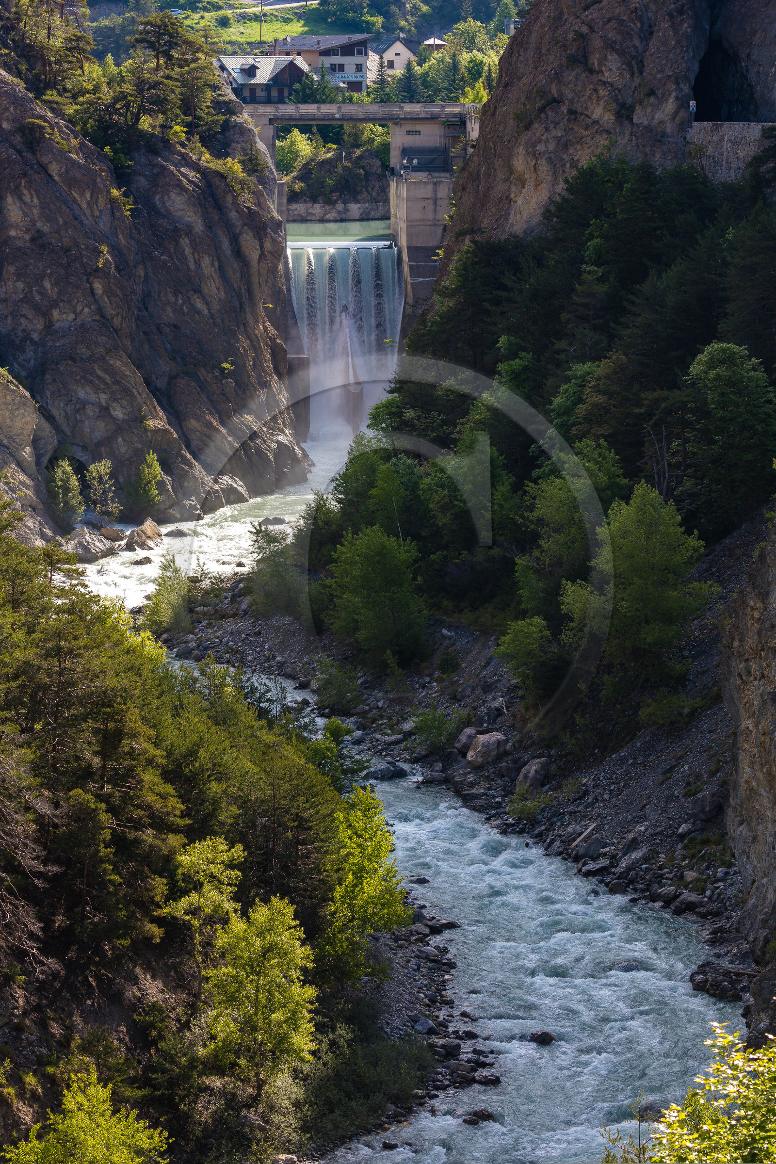 Barrage EDF de Maison du Roy