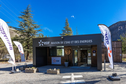 Barrage de Serre-Ponçon, usine hydroélectrique EDF