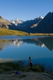 Pêche à la mouche au Lac du Pontet et la Meije