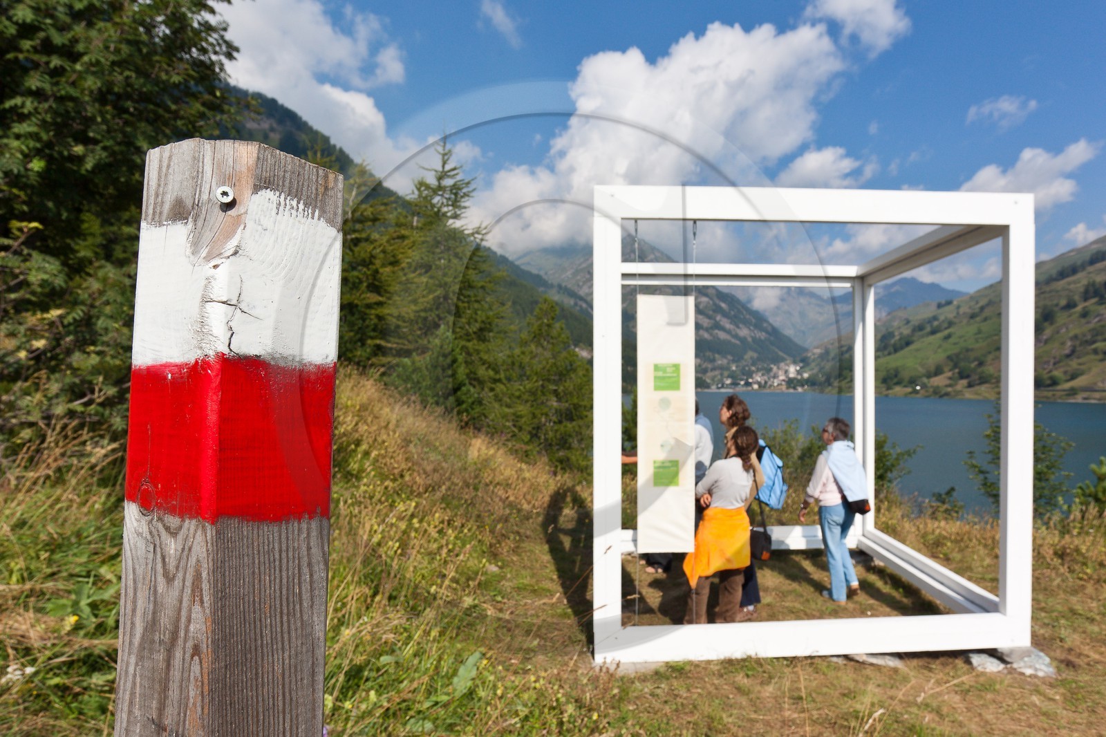 Lac et barrage de Pontechianale, Castello