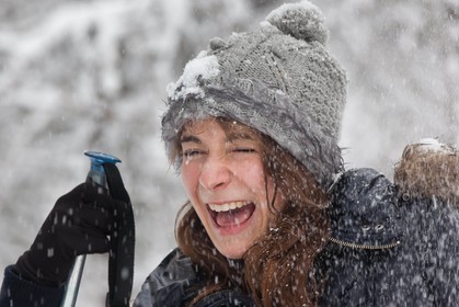 Randonnée, balade en raquettes à neige