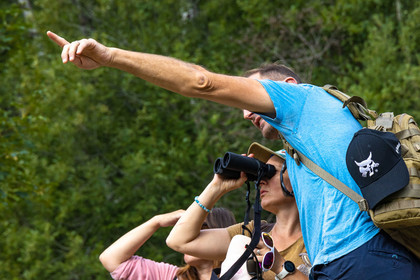 Fabrice Morin, accompagnateur en moyenne montagne