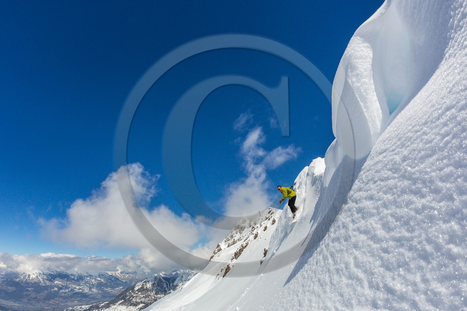 Les Orres, surf des neige