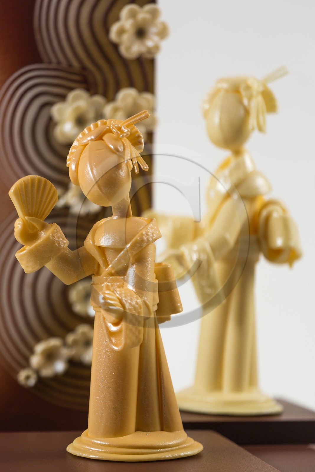 Exposition Influences, Petite histoire de l'art en chocolat par Luc Eyriey