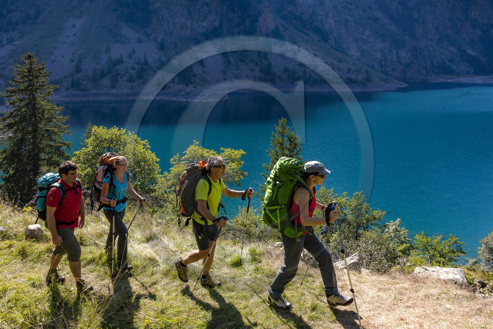 Randonnée pédestre sur le GR54