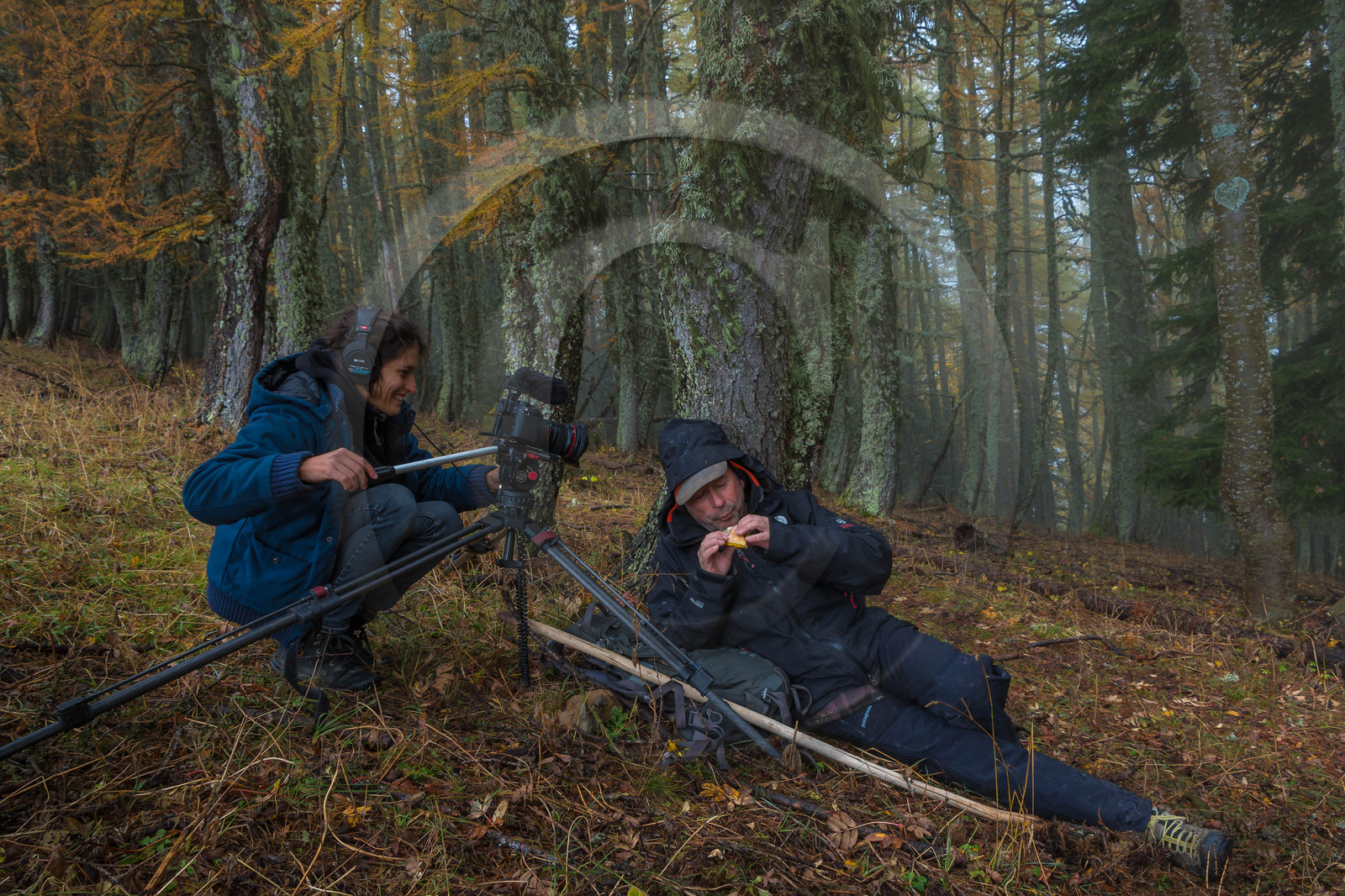 Making of du film La vallée des loups